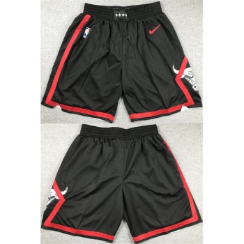 Men's Chicago Bulls Black Shorts (Run Small) Men's Chicago Bulls Black Shorts (Run Small)