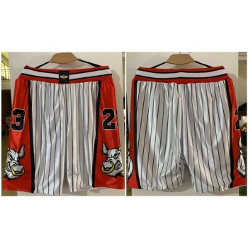Men's Chicago Bulls White/Red Shorts (Run Small) Men's Chicago Bulls White/Red Shorts (Run Small)