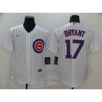 Men's Chicago Cubs #17 Kris Bryant White Cool Base Stitched MLB Jersey Men's Chicago Cubs #17 Kris Bryant White Cool Base Stitched MLB Jersey