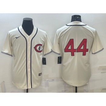 Men's Chicago Cubs #44 Anthony Rizzo 2022 Cream Field of Dreams Cool Base Stitched Baseball Jersey Men's Chicago Cubs #44 Anthony Rizzo 2022 Cream Field of Dreams Cool Base Stitched Baseball Jersey
