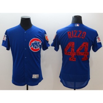 Men's Chicago Cubs #44 Anthony Rizzo Royal 2018 Spring Training Flexbase Stitched MLB Jersey Men's Chicago Cubs #44 Anthony Rizzo Royal 2018 Spring Training Flexbase Stitched MLB Jersey