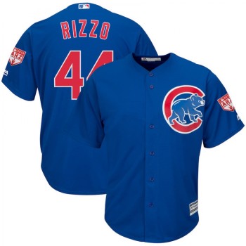Men's Chicago Cubs #44 Anthony Rizzo Royal 2019 Spring Training Cool Base Stitched MLB Jersey Men's Chicago Cubs #44 Anthony Rizzo Royal 2019 Spring Training Cool Base Stitched MLB Jersey