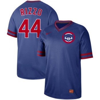 Men's Chicago Cubs #44 Anthony Rizzo Royal Cooperstown Collection Legend Stitched MLB Jersey Men's Chicago Cubs #44 Anthony Rizzo Royal Cooperstown Collection Legend Stitched MLB Jersey