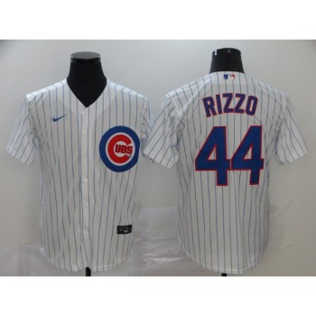 Men's Chicago Cubs #44 Anthony Rizzo White Cool Base Stitched MLB Jersey Men's Chicago Cubs #44 Anthony Rizzo White Cool Base Stitched MLB Jersey