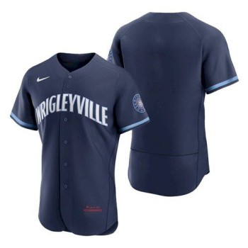 Men's Chicago Cubs Blank 2021 Navy City Connect Stitched Jersey Men's Chicago Cubs Blank 2021 Navy City Connect Stitched Jersey