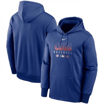 Men's Chicago Cubs Royal 2022 Performance Pullover Hoodie Men's Chicago Cubs Royal 2022 Performance Pullover Hoodie