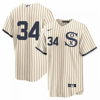 Men's Chicago White Sox #34 Michael Kopech 2021 Cream/Navy Field of Dreams Cool Base Stitched Jersey Men's Chicago White Sox #34 Michael Kopech 2021 Cream/Navy Field of Dreams Cool Base Stitched Jersey