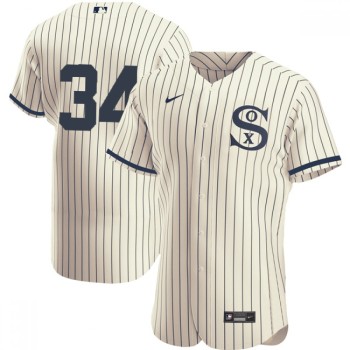 Men's Chicago White Sox #34 Michael Kopech 2021 Cream/Navy Field of Dreams Flex Base Stitched Jersey Men's Chicago White Sox #34 Michael Kopech 2021 Cream/Navy Field of Dreams Flex Base Stitched Jersey