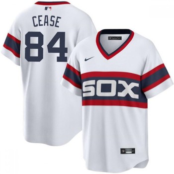 Men's Chicago White Sox #84 Dylan Cease White Cool Base Stitched Jersey Men's Chicago White Sox #84 Dylan Cease White Cool Base Stitched Jersey