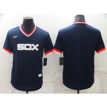 Men's Chicago White Sox Blank Navy Stitched Jersey Men's Chicago White Sox Blank Navy Stitched Jersey