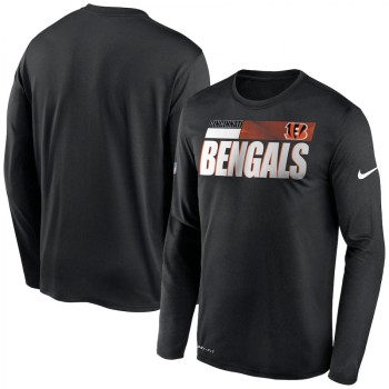 Men's Cincinnati Bengals 2020 Black Sideline Impact Legend Performance Long Sleeve T-Shirt Men's Cincinnati Bengals 2020 Black Sideline Impact Legend Performance Long Sleeve T-Shirt