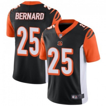 Men's Cincinnati Bengals #25 Giovani Bernard Black Vapor Untouchable Limited Stitched Jersey Men's Cincinnati Bengals #25 Giovani Bernard Black Vapor Untouchable Limited Stitched Jersey