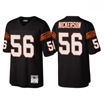 Men's Cincinnati Bengals #56 Hardy Nickerson Black Throwback Legacy Stitched Jersey Men's Cincinnati Bengals #56 Hardy Nickerson Black Throwback Legacy Stitched Jersey