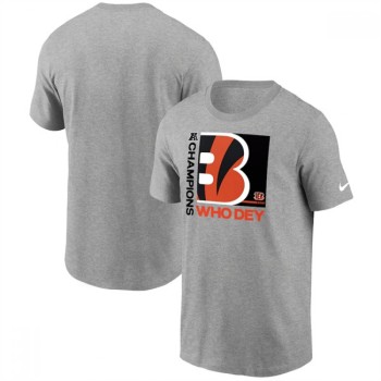 Men's Cincinnati Bengals Grey T-Shirt Men's Cincinnati Bengals Grey T-Shirt