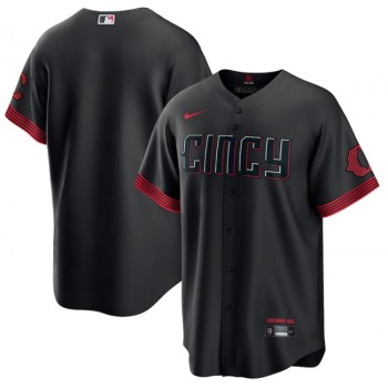 Men's Cincinnati Reds Blank 2023 City Connect Cool Base Stitched Baseball Jersey Men's Cincinnati Reds Blank 2023 City Connect Cool Base Stitched Baseball Jersey