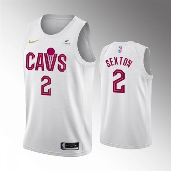 Men's Cleveland Cavaliers #2 Collin Sexton Association Edition Stitched Basketball Jersey Men's Cleveland Cavaliers #2 Collin Sexton Association Edition Stitched Basketball Jersey