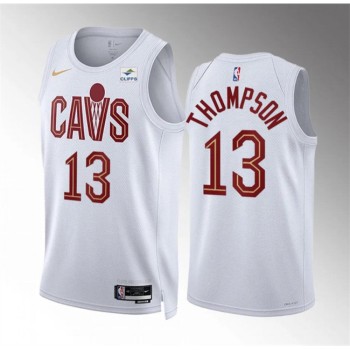 Men's Cleveland Cavaliers #13 Tristan Thompson White Association Edition Stitched Jersey Men's Cleveland Cavaliers #13 Tristan Thompson White Association Edition Stitched Jersey