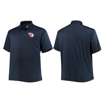 Men's Cleveland Guardians Navy Big and Tall Two-Pack Polo T-Shirt Men's Cleveland Guardians Navy Big and Tall Two-Pack Polo T-Shirt
