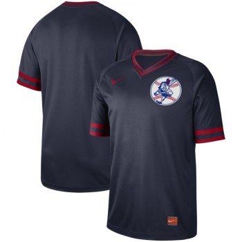 Men's Cleveland indians Blank Navy Cooperstown Collection Legend Stitched MLB Jersey Men's Cleveland indians Blank Navy Cooperstown Collection Legend Stitched MLB Jersey