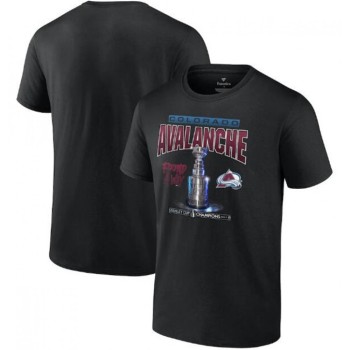 Men's Colorado Avalanche Black 2022 Stanley Cup Champions Found A Way 3D T-Shirt Men's Colorado Avalanche Black 2022 Stanley Cup Champions Found A Way 3D T-Shirt