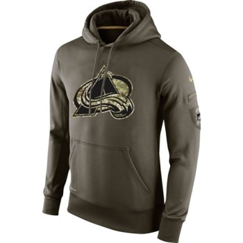 Men's Colorado Avalanche Salute To Service NHL Hoodie Men's Colorado Avalanche Salute To Service NHL Hoodie