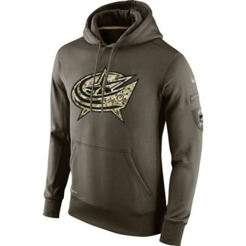 Men's Columbus Blue Jackets Salute To Service NHL Hoodie Men's Columbus Blue Jackets Salute To Service NHL Hoodie