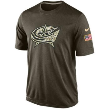 Men's Columbus Blue Jackets Salute To Service Dri-FIT T-Shirt