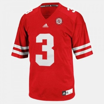 Men's Cornhuskers #3 Taylor Martinez Red Stitched Football Jersey Men's Cornhuskers #3 Taylor Martinez Red Stitched Football Jersey