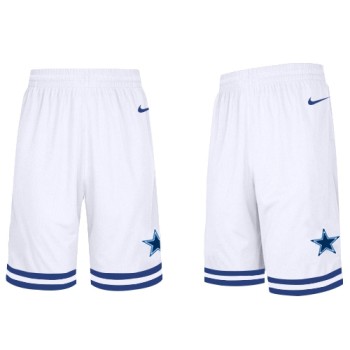 Men's Dallas Cowboys 2019 White Knit Performance Shorts Men's Dallas Cowboys 2019 White Knit Performance Shorts