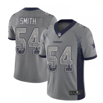 Men's Dallas Cowboys #54 Jaylon Smith Navy Blue 2018 Drift Fashion Color Rush Limited Stitched NFL Jersey Men's Dallas Cowboys #54 Jaylon Smith Navy Blue 2018 Drift Fashion Color Rush Limited Stitched NFL Jersey