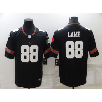 Men's Dallas Cowboys #88 CeeDee Lamb Black Mexico Stitched Jersey