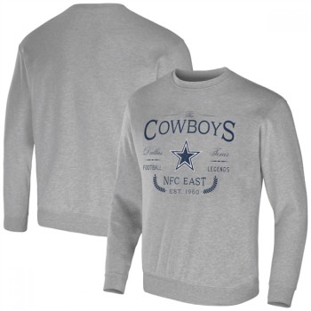Men's Dallas Cowboys Gray Darius Rucker Collection Pullover Sweatshirt Men's Dallas Cowboys Gray Darius Rucker Collection Pullover Sweatshirt