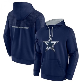 Men's Dallas Cowboys Navy Defender Evo Pullover Hoodie Men's Dallas Cowboys Navy Defender Evo Pullover Hoodie