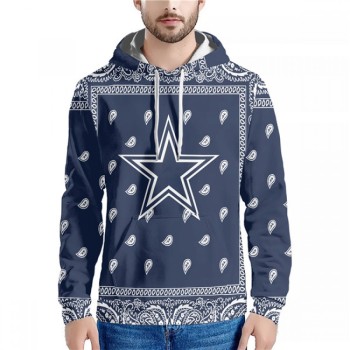 Men's Dallas Cowboys Navy Pullover Hoodie Men's Dallas Cowboys Navy Pullover Hoodie