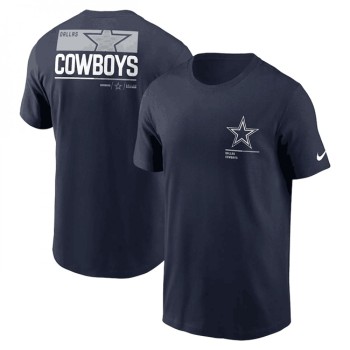 Men's Dallas Cowboys Navy Team Incline T-Shirt Men's Dallas Cowboys Navy Team Incline T-Shirt