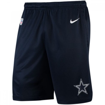 Men's Dallas Cowboys Navy Knit Performance Shorts Men's Dallas Cowboys Navy Knit Performance Shorts