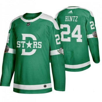 Men's Dallas Stars #24 Roope Hintz Green Stitched NHL Jersey Men's Dallas Stars #24 Roope Hintz Green Stitched NHL Jersey