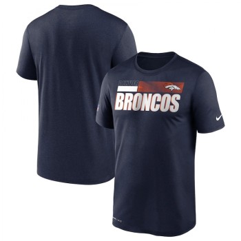 Men's Denver Broncos 2020 Navy Sideline Impact Legend Performance T-Shirt Men's Denver Broncos 2020 Navy Sideline Impact Legend Performance T-Shirt