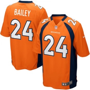 Men's Denver Broncos #24 Champ Bailey Orange Vapor Untouchable Limited NFL Stitched Jersey Men's Denver Broncos #24 Champ Bailey Orange Vapor Untouchable Limited NFL Stitched Jersey