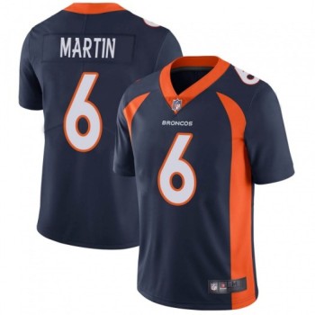 Men's Denver Broncos #6 Sam Martin Navy Vapor Untouchable Limited Stitched Jersey Men's Denver Broncos #6 Sam Martin Navy Vapor Untouchable Limited Stitched Jersey
