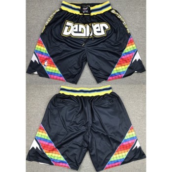 Men's Denver Nuggets Navy Shorts (Run Small)