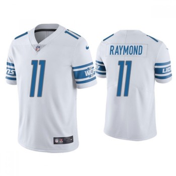 Men's Detroit Lions #11 Kalif Raymond White Vapor Untouchable Limited Stitched Jersey Men's Detroit Lions #11 Kalif Raymond White Vapor Untouchable Limited Stitched Jersey