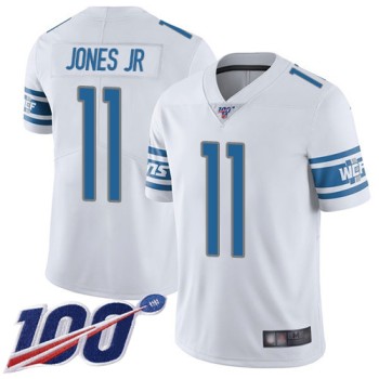 Men's Detroit Lions #11 Marvin Jones Jr. White 2019 100th Season Vapor Untouchable Limited Stitched NFL Jersey Men's Detroit Lions #11 Marvin Jones Jr. White 2019 100th Season Vapor Untouchable Limited Stitched NFL Jersey