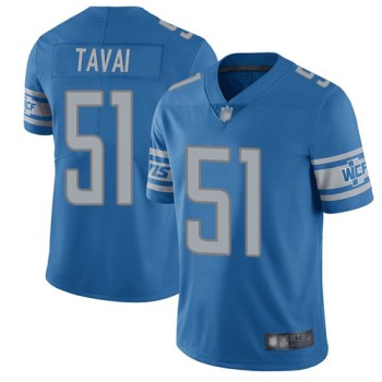 Men's Detroit Lions #51 Jahlani Tavai Blue Vapor Untouchable Limited Stitched NFL Jersey Blue Vapor Untouchable Limited Stitched NFL Jersey Men's Detroit Lions #51 Jahlani Tavai Blue Vapor Untouchable Limited Stitched NFL Jersey Blue Vapor Untouchable Limited Stitched NFL Jersey