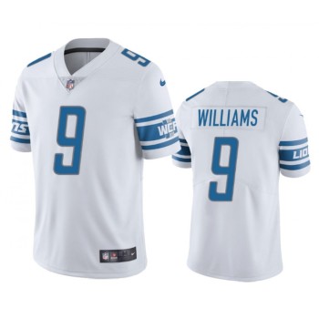 Men's Detroit Lions #9 Jameson Williams White Vapor Untouchable Limited Stitched Jersey Men's Detroit Lions #9 Jameson Williams White Vapor Untouchable Limited Stitched Jersey