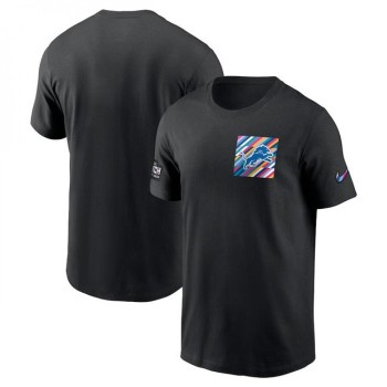 Men's Detroit Lions Black 2023 Crucial Catch Sideline Tri-Blend T-Shirt Men's Detroit Lions Black 2023 Crucial Catch Sideline Tri-Blend T-Shirt