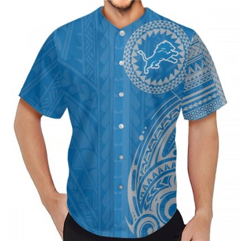 Men's Detroit Lions Blue Jersey Men's Detroit Lions Blue Jersey
