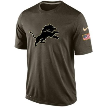 Men's Detroit Lions Salute To Service Dri-FIT T-Shirt Men's Detroit Lions Salute To Service Dri-FIT T-Shirt
