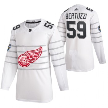 Men's Detroit Red Wings #59 Tyler Bertuzzi 2020 White All Star Stitched NHL Jersey Men's Detroit Red Wings #59 Tyler Bertuzzi 2020 White All Star Stitched NHL Jersey
