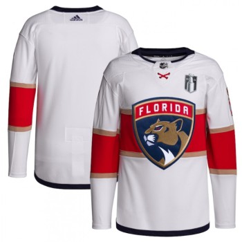 Men's Florida Panthers Blank White 2023 Stanley Cup Final Stitched Jersey